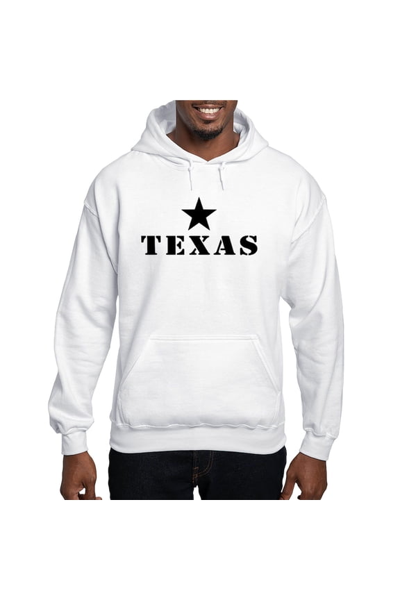 - Texas, Lone Star State Hooded Sweatshirt - Pullover Hoodie, Hooded Sweatshirt