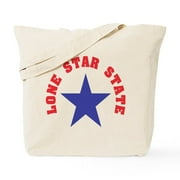 CafePress - Texas Lone Star State Tote Bag - Natural Canvas Tote Bag, Cloth Shopping Bag
