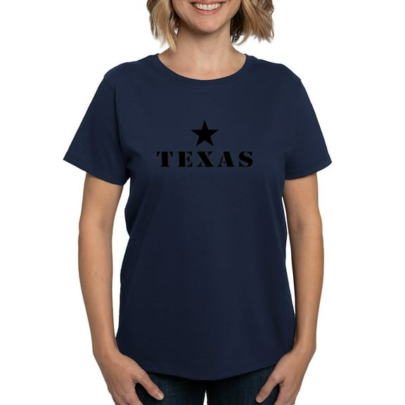 CafePress - Texas, Lone Star State Women's T Shirt - Women's Traditional Fit Dark T-Shirt