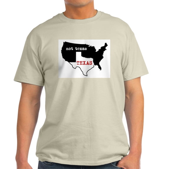 CafePress - Texas / Not Texas Light T Shirt - Men's Classic Graphic T-Shirt
