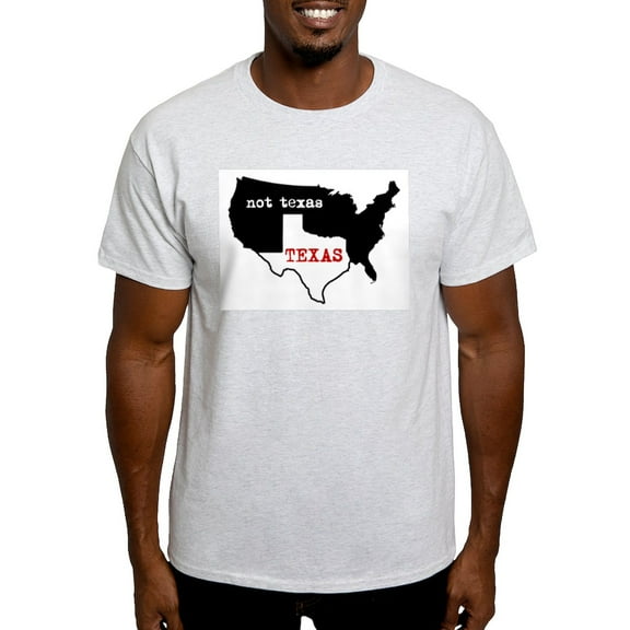 CafePress - Texas / Not Texas Light T Shirt - Men's Classic Graphic T-Shirt