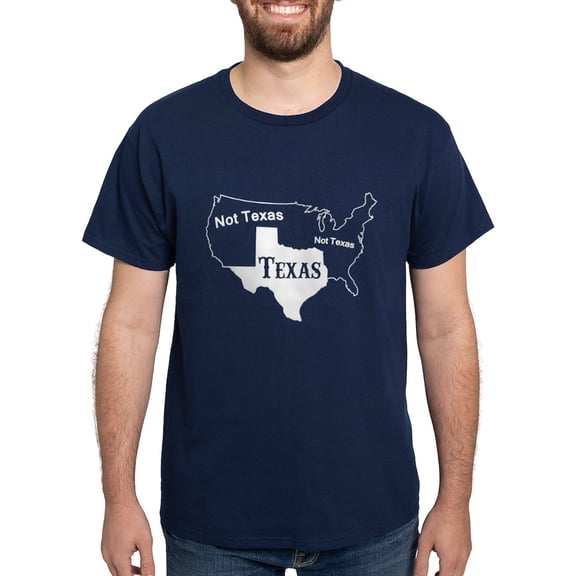 CafePress - Texas Not Texas T Shirt T Shirt - Men's Classic Graphic Cotton T-Shirt