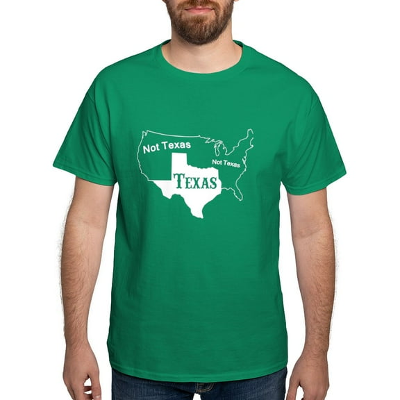 CafePress - Texas Not Texas T Shirt T Shirt - Men's Classic Graphic Cotton T-Shirt