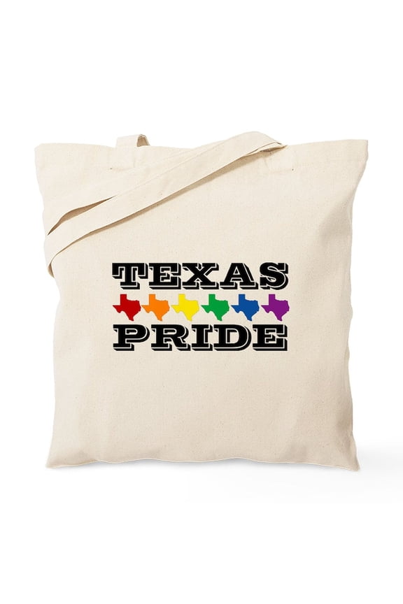 - Texas Pride Tote Bag - Unisex Canvas Tote Bag, Beige, 1-Piece