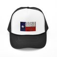 thumbnail image 1 of CafePress - Texas Retro State Flag - Adjustable Unisex Printed Trucker Hat with Mesh Back, 1 of 8