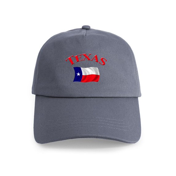 CafePress - Texas State Flag Cap - Adjustable 100% Brushed Unisex Casual Cotton Baseball Cap, Beige, 1