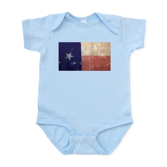 CafePress - Texas State Flag Infant Bodysuit - Baby Light Bodysuit, Size Newborn - 24 Months