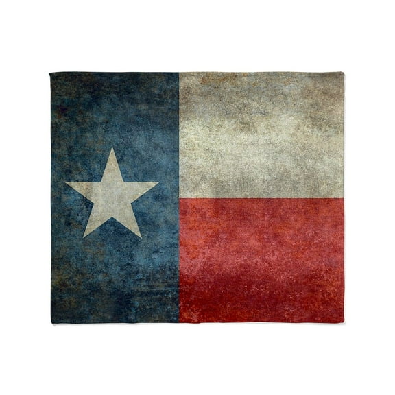 CafePress - Texas State Flag Vintage Retro Style Throw Blanket - Soft Fleece Throw Blanket, 50"x60" for All Ages