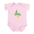 thumbnail image 1 of CafePress - Texas State Outline Bluebonnet Flower Body Suit - Baby Light Bodysuit, Size Newborn - 24 Months, 1 of 4