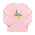 thumbnail image 1 of CafePress - Texas State Outline Bluebonnet Flower Long Sleeve - Long Sleeve Infant T-Shirt, 1 of 2
