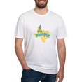 thumbnail image 1 of CafePress - Texas State Outline Bluebonnet Flower T Shirt - Fitted T-Shirt, Vintage Fit Soft Cotton Tee, 1 of 4