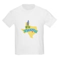 thumbnail image 1 of CafePress - Texas State Outline Bluebonnet Flower T Shirt - Light T-Shirt Kids XS-XL, 1 of 4
