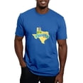 thumbnail image 1 of CafePress - Texas State Outline Bluebonnet Flower T Shirt - Men's Fitted T-Shirt, 1 of 4