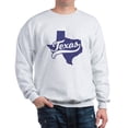 thumbnail image 1 of CafePress - Texas Sweatshirt - Crew Neck Sweatshirt, 1 of 4