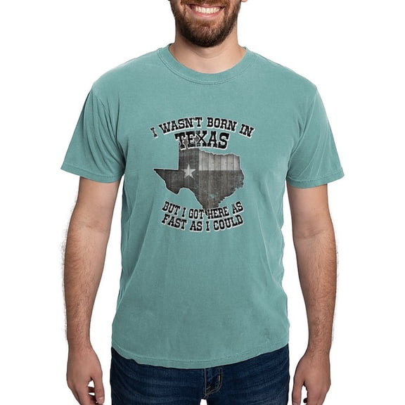 CafePress - Texas T Shirt - Mens Comfort Colors Shirt