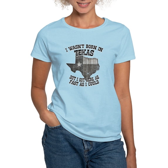 CafePress - Texas Women's Light T Shirt - Women's Classic T-Shirt