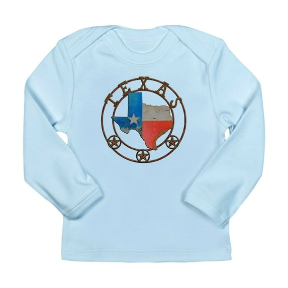 CafePress - Texas Wrought Iron Barn Art Long Sleeve T Shirt - Long Sleeve Infant T-Shirt