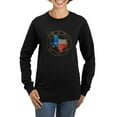 thumbnail image 1 of CafePress - Texas Wrought Iron Barn Art Long Sleeve T Shirt - Women's Long Sleeve Graphic Tee Casual Fit, 1 of 4