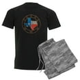 thumbnail image 1 of CafePress - Texas Wrought Iron Barn Art Pajamas - Men's Dark Loose Fit Cotton Pajama Set, 1 of 7