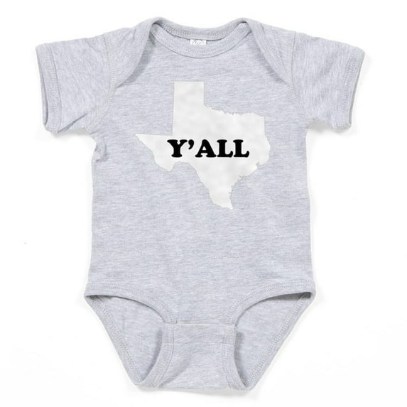 CafePress - Texas Yall - Cute Infant Bodysuit Baby Romper - Size Newborn - 24 Months