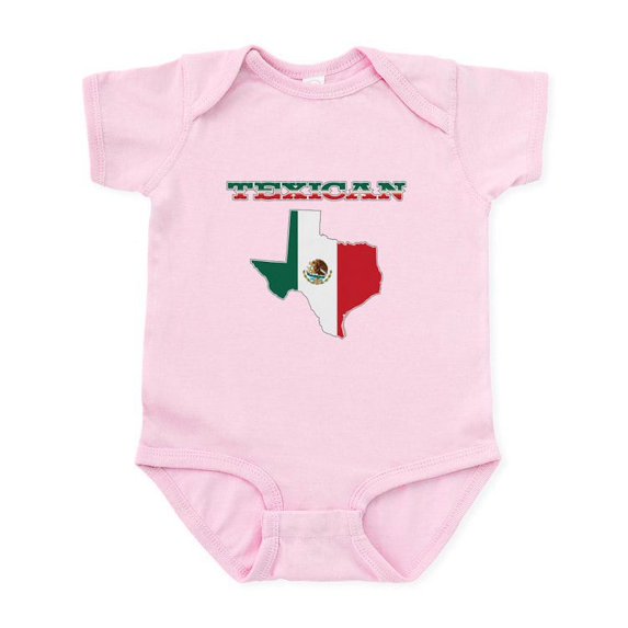 CafePress - Texican Infant Bodysuit - Baby Light Bodysuit, Size Newborn - 24 Months