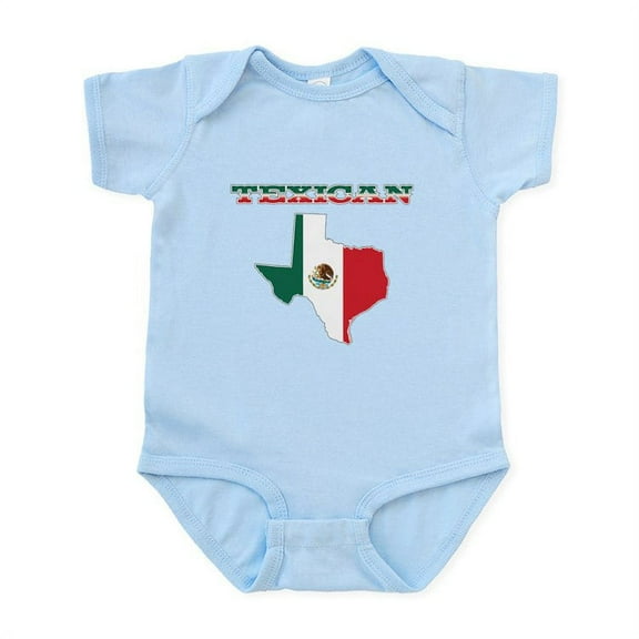 CafePress - Texican Infant Bodysuit - Baby Light Bodysuit, Size Newborn - 24 Months