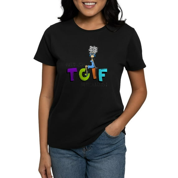 CafePress - Thank God I'm Fabulous Women's Dark T Shirt - Women's Traditional Fit Dark T-Shirt