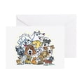 thumbnail image 1 of CafePress - Thank You Dogs & Cats - Greeting Card (20-pack), Note Card with Blank Inside, Birthday Card Matte, 1 of 4
