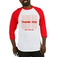 thumbnail image 1 of CafePress - Thank You Have A Nice Day Baseball Jersey - Cotton Baseball Jersey, 3/4 Raglan Sleeve Shirt, 1 of 4