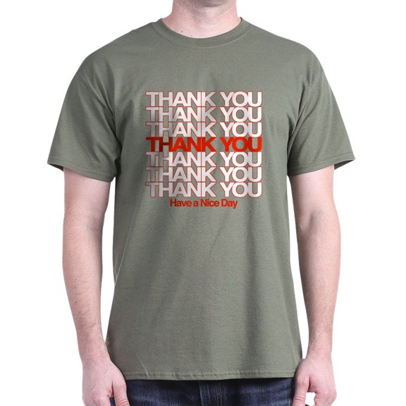 CafePress - Thank You Have A Nice Day T Shirt - Men's Classic Graphic Cotton T-Shirt