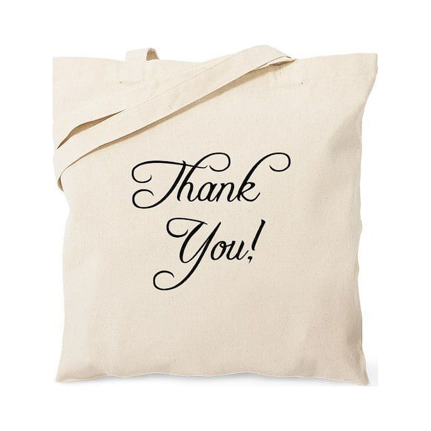 Laddke Canvas Tote Bag Merci French Word Meaning Thank You Custom Can Be Durable Reusable Shopping Shoulder Grocery Bag, Adult Unisex, Size: 14