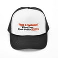 thumbnail image 1 of CafePress - Thankacustodian - Adjustable Unisex Printed Trucker Hat with Mesh Back, 1 of 8
