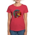 thumbnail image 1 of CafePress - Thanksgiving Jeweled Turke Women's Classic T Shirt - Women's Traditional Fit Dark T-Shirt, 1 of 4