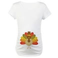 thumbnail image 1 of CafePress - Thanksgiving Pilgrim Turkey Maternity T Shirt - Cotton Maternity T-shirt, Cute & Funny Pregnancy Tee, 1 of 4