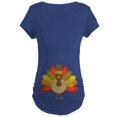 thumbnail image 1 of CafePress - Thanksgiving Pilgrim Turkey Maternity T Shirt - Maternity Dark T-Shirt, 1 of 3