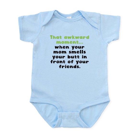 CafePress - That Awkward Moment Body Suit - Baby Light Bodysuit, Size Newborn - 24 Months