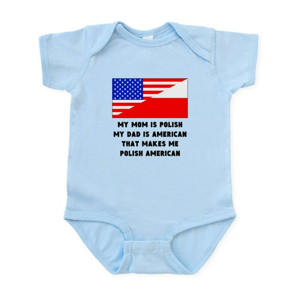 CafePress - That Makes Me Polish American Body Suit - Baby Light Bodysuit, Size Newborn - 24 Months