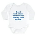 thumbnail image 1 of CafePress - That Smell Is Coming From My Dad Long Sleeve Infan - Long Sleeve Cotton Baby Bodysuit, 1 of 4