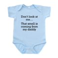 thumbnail image 1 of CafePress - That Smell Is Coming From My Daddy Body Suit - Baby Light Bodysuit, Size Newborn - 24 Months, 1 of 4