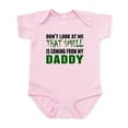 thumbnail image 1 of CafePress - That Smell Is Coming From My Daddy Body Suit - Baby Light Bodysuit, Size Newborn - 24 Months, 1 of 4