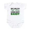 thumbnail image 1 of CafePress - That Smell Is Coming From My Daddy Body Suit - Baby Light Bodysuit, Size Newborn - 24 Months, 1 of 4