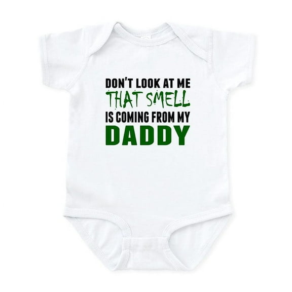 CafePress - That Smell Is Coming From My Daddy Body Suit - Baby Light Bodysuit, Size Newborn - 24 Months