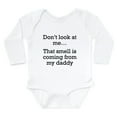 thumbnail image 1 of CafePress - That Smell Is Coming From My Daddy Body Suit - Long Sleeve Cotton Baby Bodysuit, 1 of 4