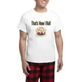 thumbnail image 1 of CafePress - That's How I Roll (Cinnamon) Men's Light Pajamas - Men's Light Loose Fit Cotton Pajama Set, 1 of 7