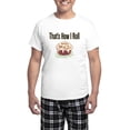 thumbnail image 1 of CafePress - That's How I Roll (Cinnamon) Men's Light Pajamas - Men's Light Loose Fit Cotton Pajama Set, 1 of 7