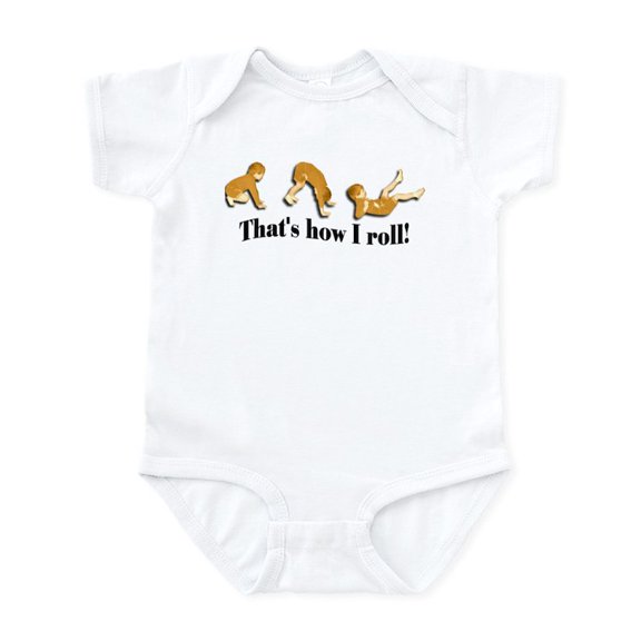 CafePress - That's How I Roll Infant Bodysuit - Baby Light Bodysuit, Size Newborn - 24 Months
