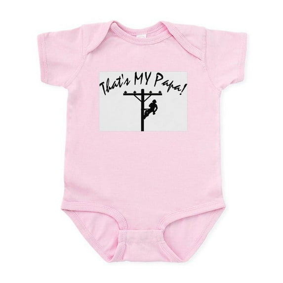 CafePress - That's My Papa Infant Bodysuit - Baby Light Bodysuit, Size Newborn - 24 Months