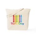 thumbnail image 1 of CafePress - Thats Cray Tote Bag - Unisex Canvas Tote Bag, Beige, 1-Piece, 1 of 7