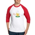 thumbnail image 1 of CafePress - The 19Th Hole Baseball Jersey - Cotton Baseball Jersey, 3/4 Raglan Sleeve Shirt, 1 of 4