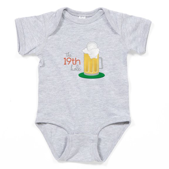 CafePress - The 19Th Hole - Cute Infant Bodysuit Baby Romper - Size Newborn - 24 Months